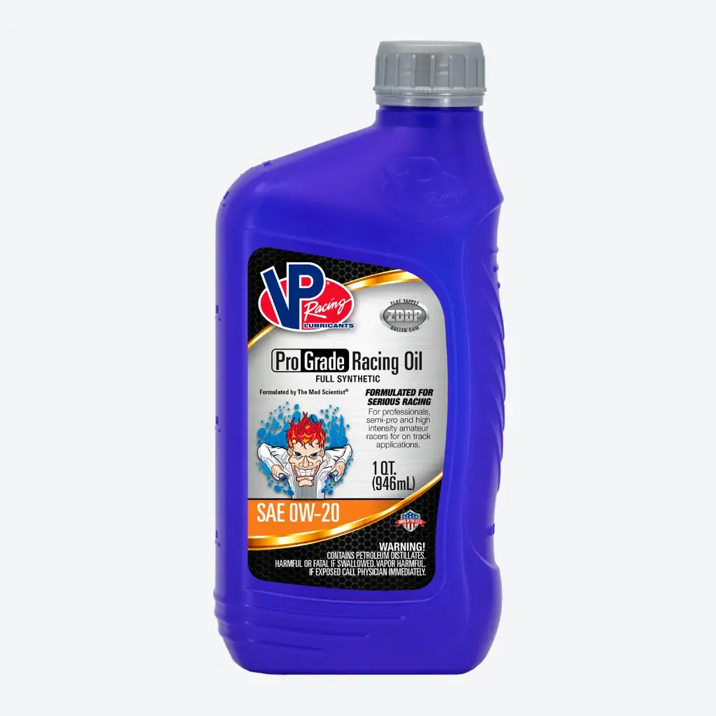 VP PRO FULL SYN RACING OIL SAE 0W-20 QT