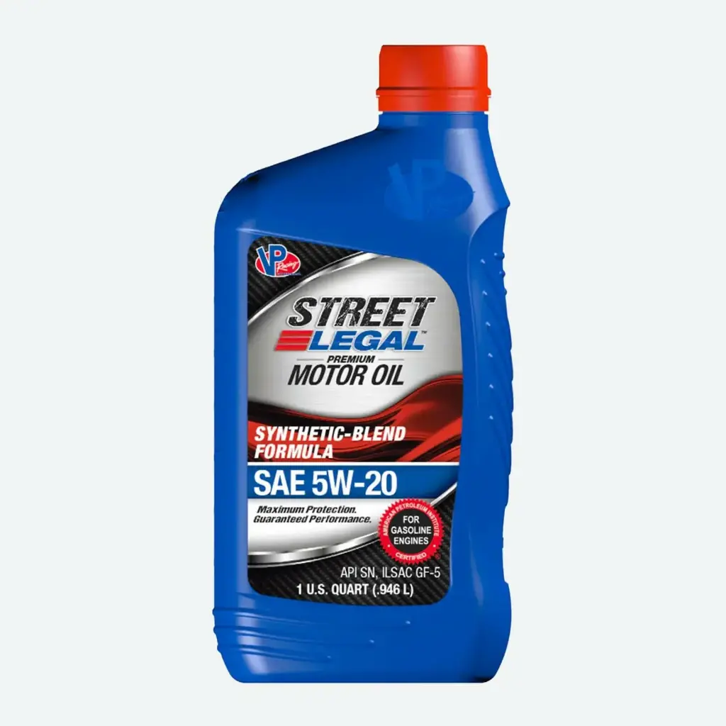 VP Street Legal SYN-Blend Formula 5W-20 GF-6 1-QRT