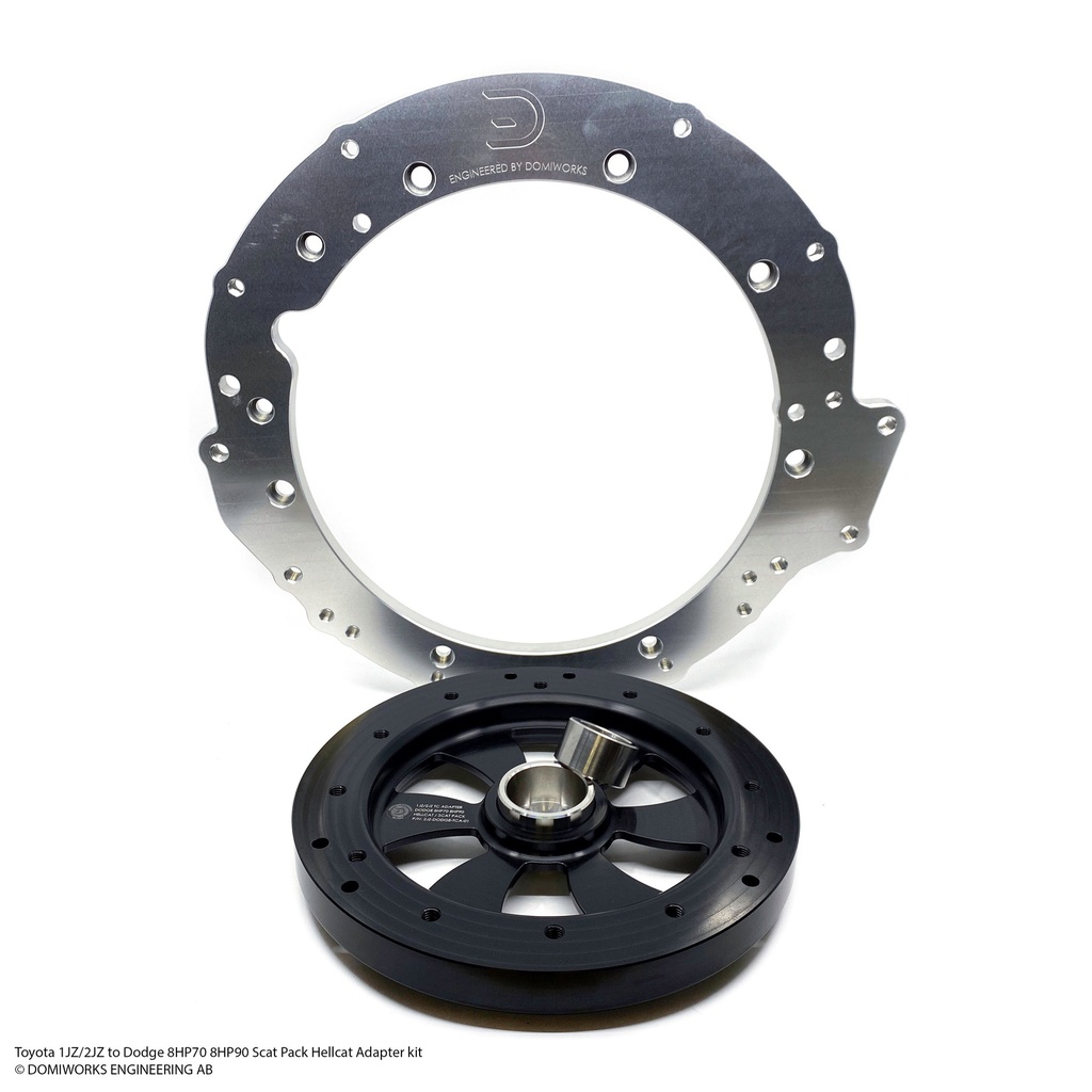 Domiworks 2JZ to Dodge 8HP Adapter Kit