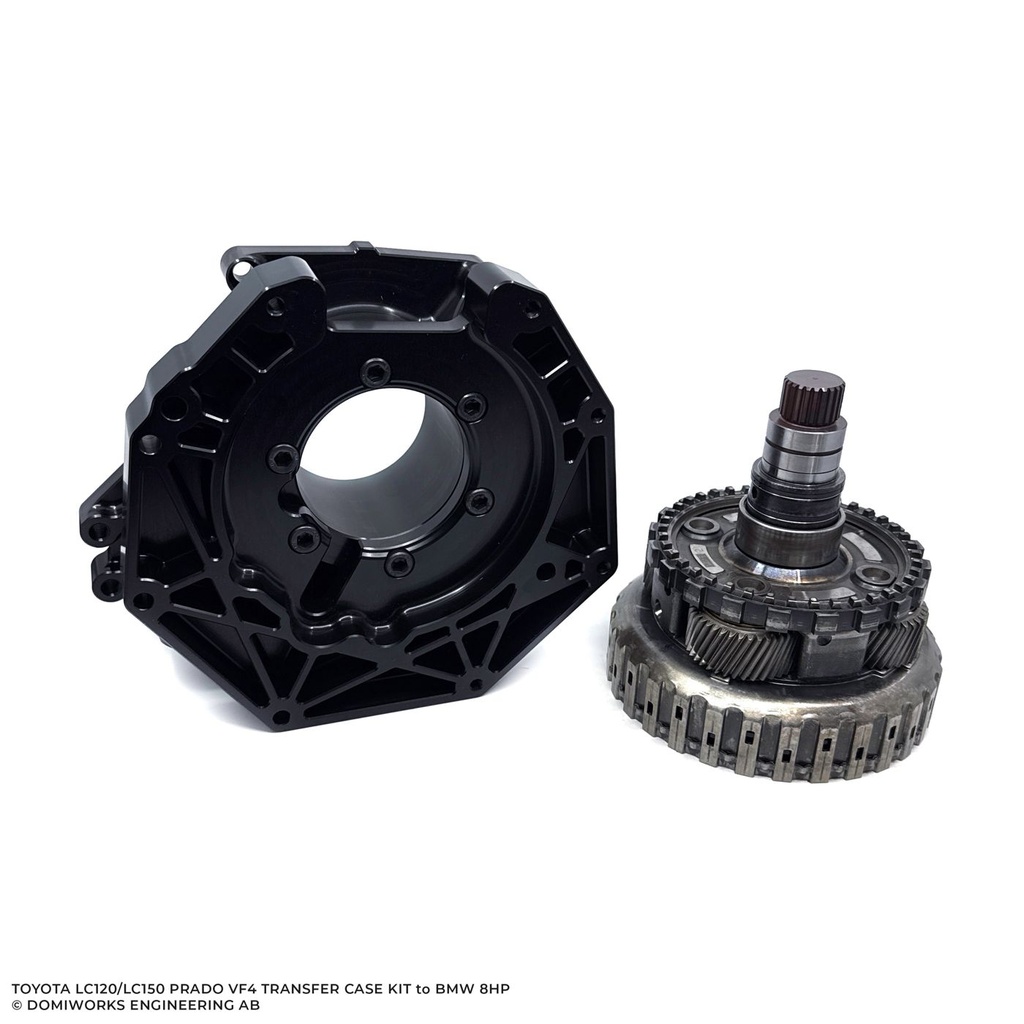 Domiworks Toyota Prado VF4 to BMW 8HP Transfer Case Adapter Kit