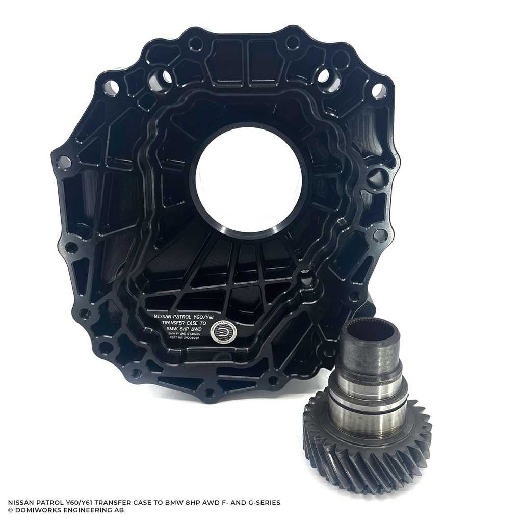 Domiworks Nissan Patrol Y60/Y61 to BMW 8HP Transfer Case Adapter Kit