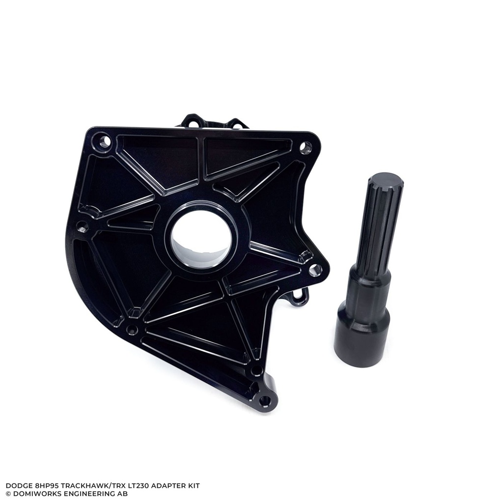 Domiworks Land Rover LT230 to Dodge 8HP95 Transfer Case Adapter Kit