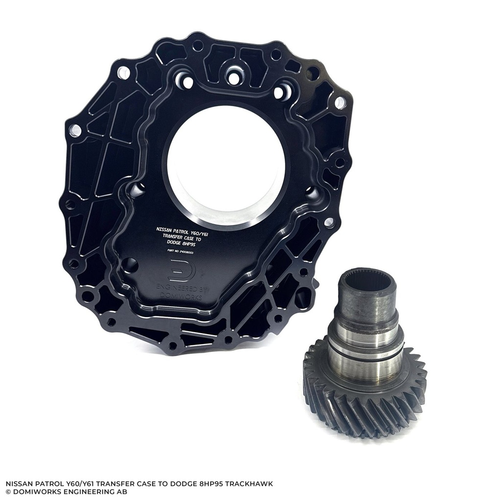 Domiworks Nissan Patrol Y60/Y61 to Dodge 8HP95 Transfer Case Adapter Kit