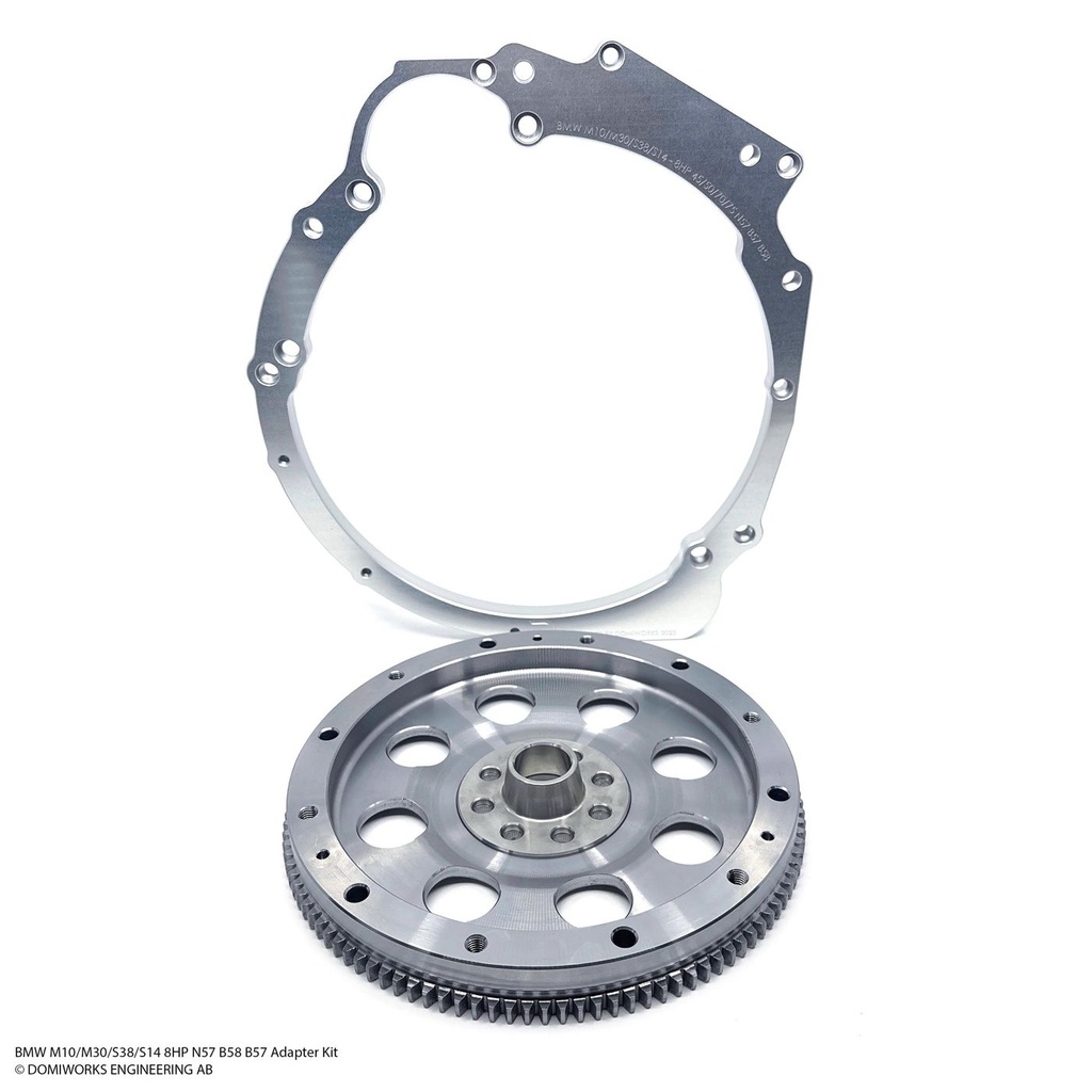 Domiworks BMW M10/M30/S38/S14 to 8HP70 N57 Adapter Kit