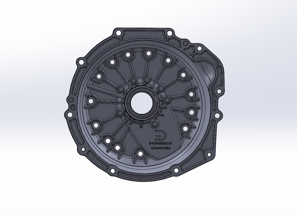 Domiworks Toyota 1JZ/2JZ Ultim8HP Bellhousing Kit for 8HP 90/95
