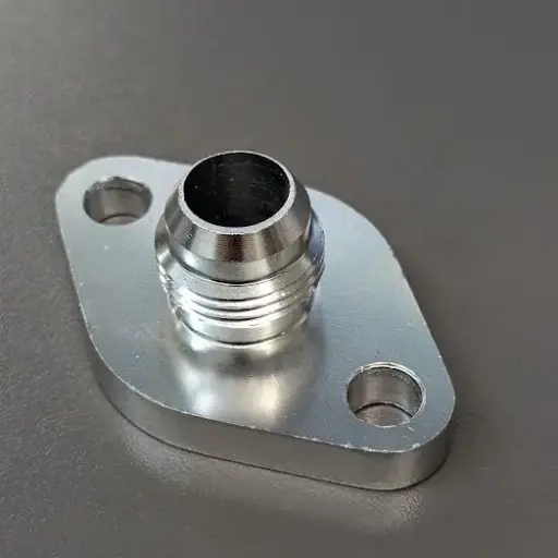 [2JZ-OIL-RETURN-PAN-FLANGE-AN10] 2jz Oil Pan Return Flange 10AN