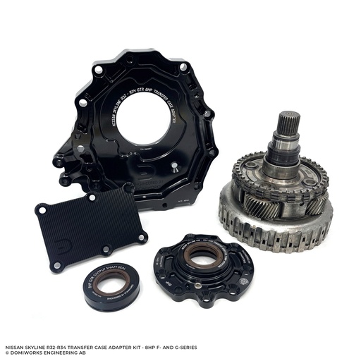 [DOMIWORKS-23003001] Domiworks Nissan Skyline GTR R32-R33 Transfer Case Adapter Kit
