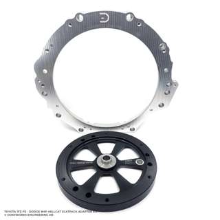 [DOMIWORKS-21001015] Domiworks Toyota 1FZ-FE 8HP Hellcat Scat Pack Adapter Kit